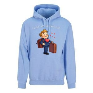 Funny I Like My Suitcase Trump Meme Unisex Surf Hoodie