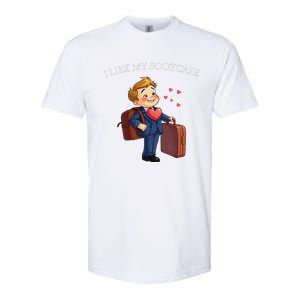 Funny I Like My Suitcase Trump Meme Softstyle CVC T-Shirt