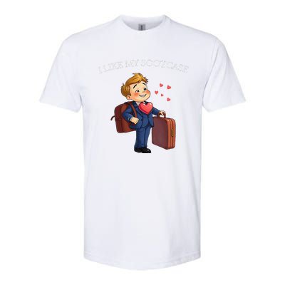 Funny I Like My Suitcase Trump Meme Softstyle CVC T-Shirt