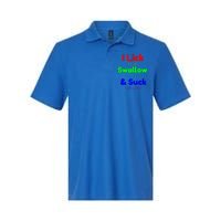 Funny I Lick The Salt Swallow The Tequila And Suck Lime Cool Gift Softstyle Adult Sport Polo