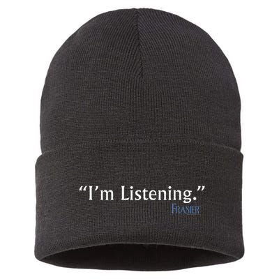 Frasier IM Listening Sustainable Knit Beanie