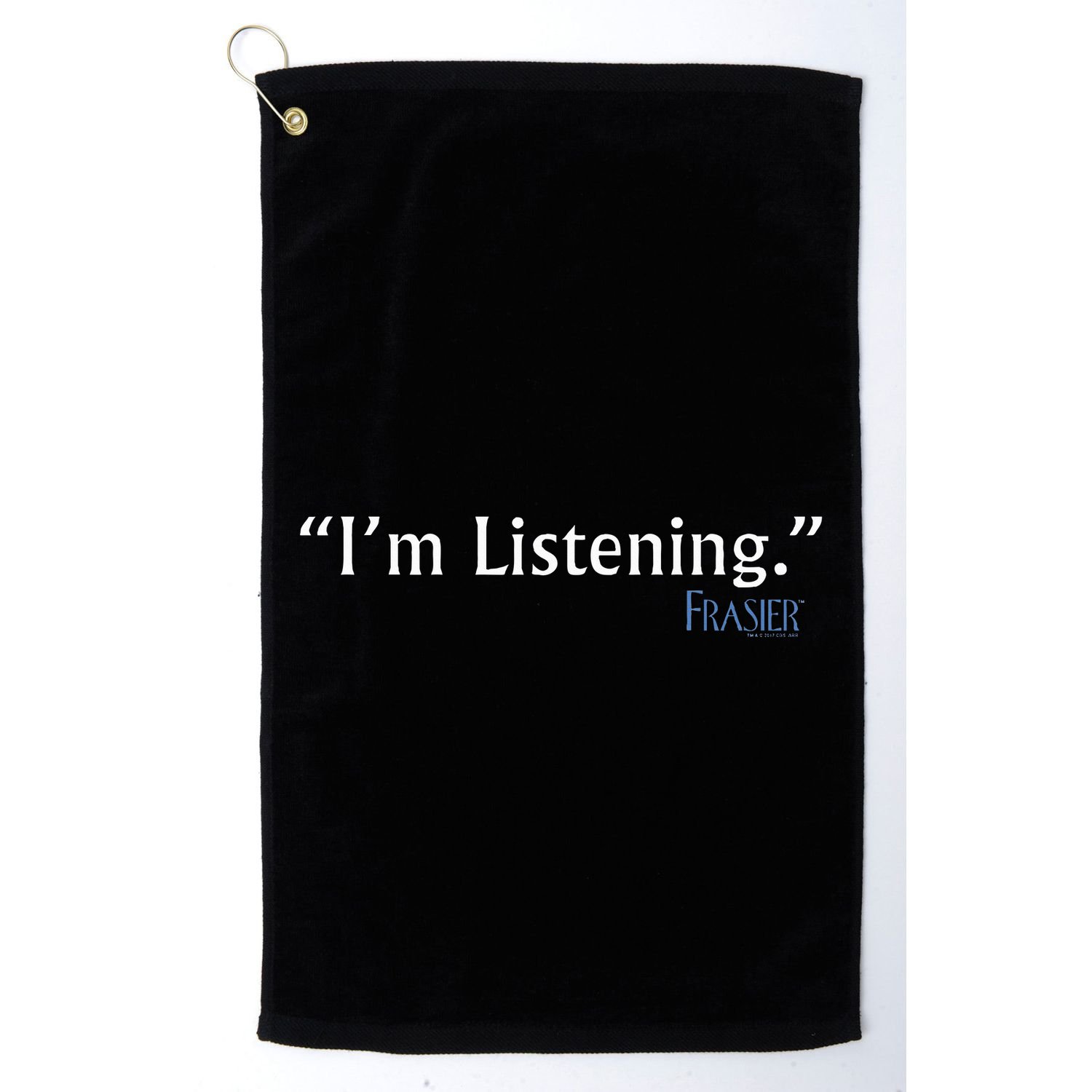 Frasier IM Listening Golf Towel