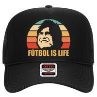 Futbol Is Life Dani Rojas FúTbol Is Life High Crown Mesh Back Trucker Hat