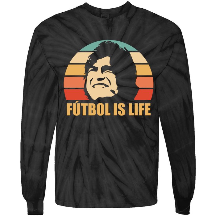 Futbol Is Life Dani Rojas FúTbol Is Life Tie-Dye Long Sleeve Shirt