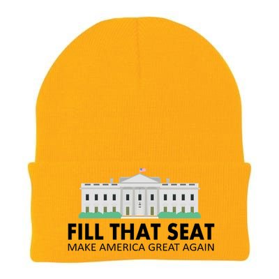 Fill That Seat Make America Great Again Knit Cap Winter Beanie