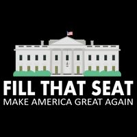 Fill That Seat Make America Great Again Cooling Performance Crew T-Shirt