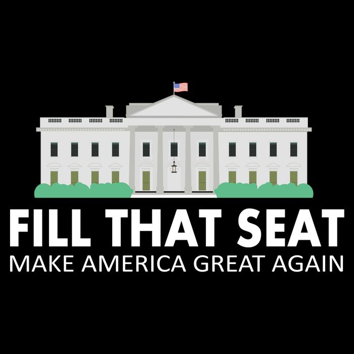 Fill That Seat Make America Great Again Cooling Performance Crew T-Shirt