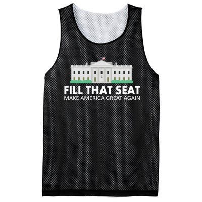 Fill That Seat Make America Great Again Mesh Reversible Basketball Jersey Tank