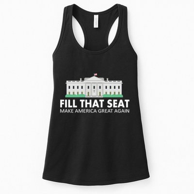 Fill That Seat Make America Great Again Womens Tank Top