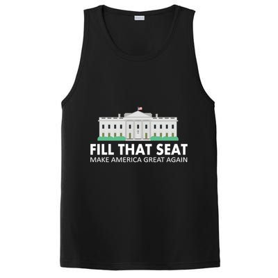 Fill That Seat Make America Great Again PosiCharge Competitor Tank