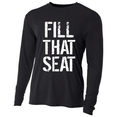 Fill That Seat Pro Trump Cooling Performance Long Sleeve Crew