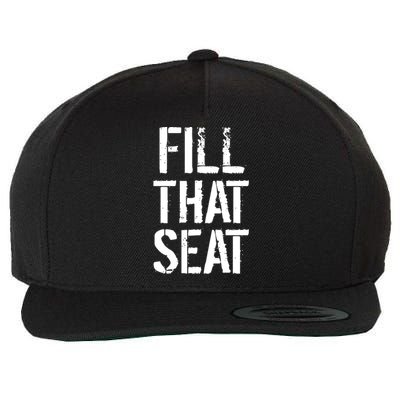 Fill That Seat Pro Trump Wool Snapback Cap