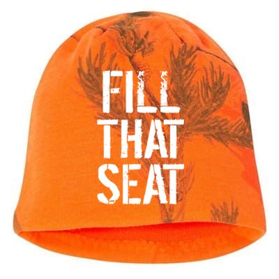 Fill That Seat Pro Trump Kati - Camo Knit Beanie