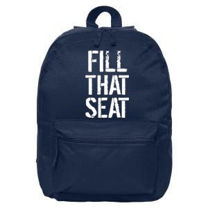 Fill That Seat Pro Trump 16 in Basic Backpack