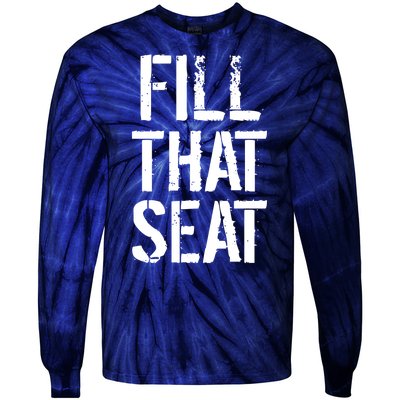 Fill That Seat Pro Trump Tie-Dye Long Sleeve Shirt