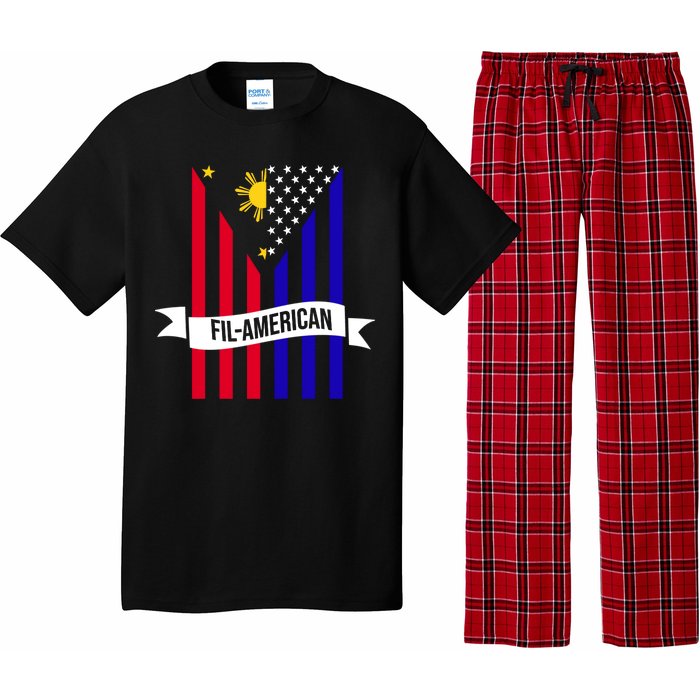 FillAmerican Filipino Philippines USA Flag Pajama Set