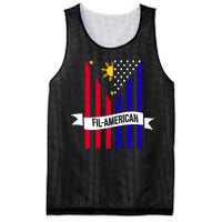 FillAmerican Filipino Philippines USA Flag Mesh Reversible Basketball Jersey Tank