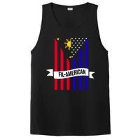 FillAmerican Filipino Philippines USA Flag PosiCharge Competitor Tank