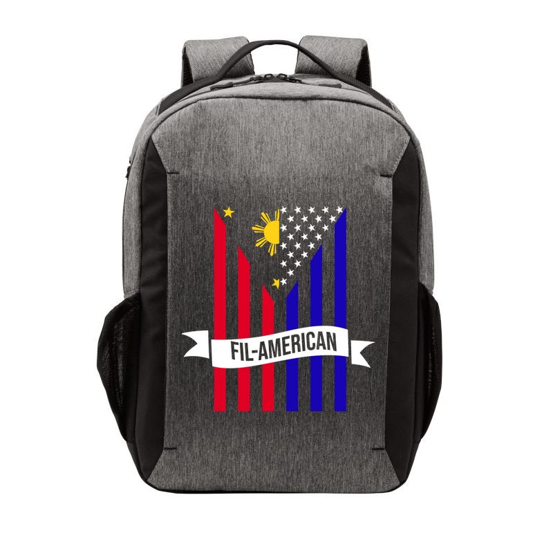 FillAmerican Filipino Philippines USA Flag Vector Backpack