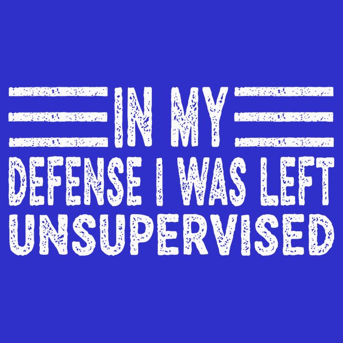 Funny In my defense i was left unsupervised Retro Mousepad