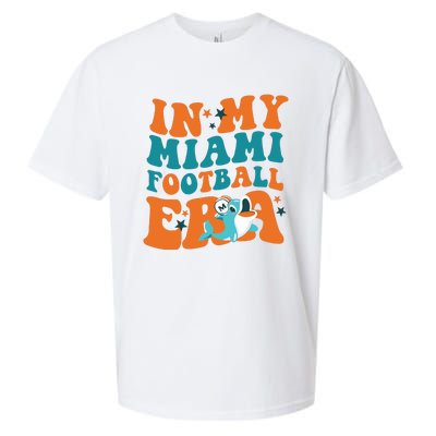 Football In My Miami Football Era Sueded Cloud Jersey T-Shirt