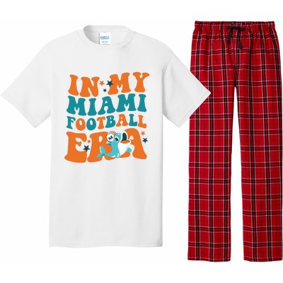 Football In My Miami Football Era Pajama Set