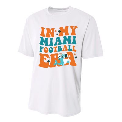 Football In My Miami Football Era Performance Sprint T-Shirt