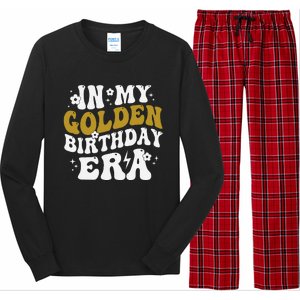 Funny In My Golden Birthday Era Gift Long Sleeve Pajama Set