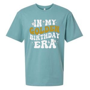 Funny In My Golden Birthday Era Gift Sueded Cloud Jersey T-Shirt