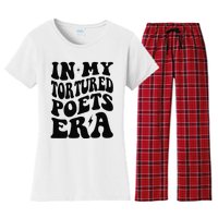 Funny In My Tortured Era In My Poet Era Gift Women's Flannel Pajama Set