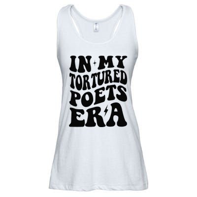 Funny In My Tortured Era In My Poet Era Gift Ladies Essential Flowy Tank