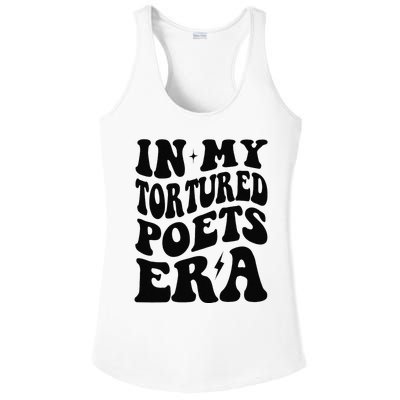 Funny In My Tortured Era In My Poet Era Gift Ladies PosiCharge Competitor Racerback Tank