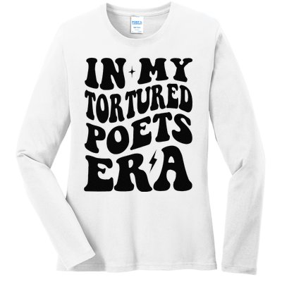 Funny In My Tortured Era In My Poet Era Gift Ladies Long Sleeve Shirt