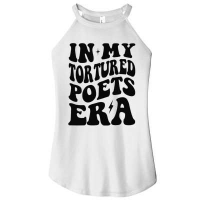 Funny In My Tortured Era In My Poet Era Gift Women's Perfect Tri Rocker Tank