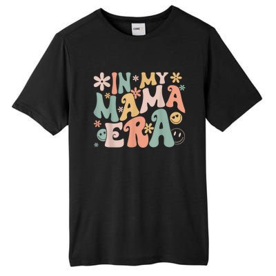 Funny In My Mama Era Lover Groovy Retro Mom Mothers Day Tall Fusion ChromaSoft Performance T-Shirt