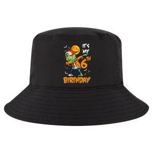 Funny Its My 6th Birthday Dabbing Zombie Halloween Costume Cool Comfort Performance Bucket Hat