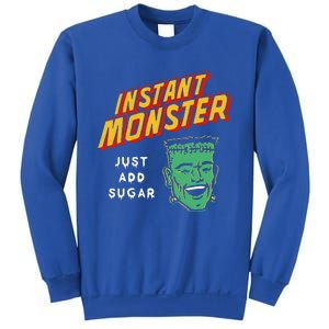 Frankenstein Instant Monster Just Add Sugar Halloween Sweatshirt