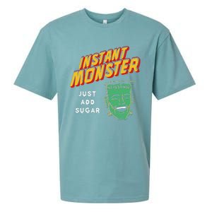 Frankenstein Instant Monster Just Add Sugar Halloween Sueded Cloud Jersey T-Shirt