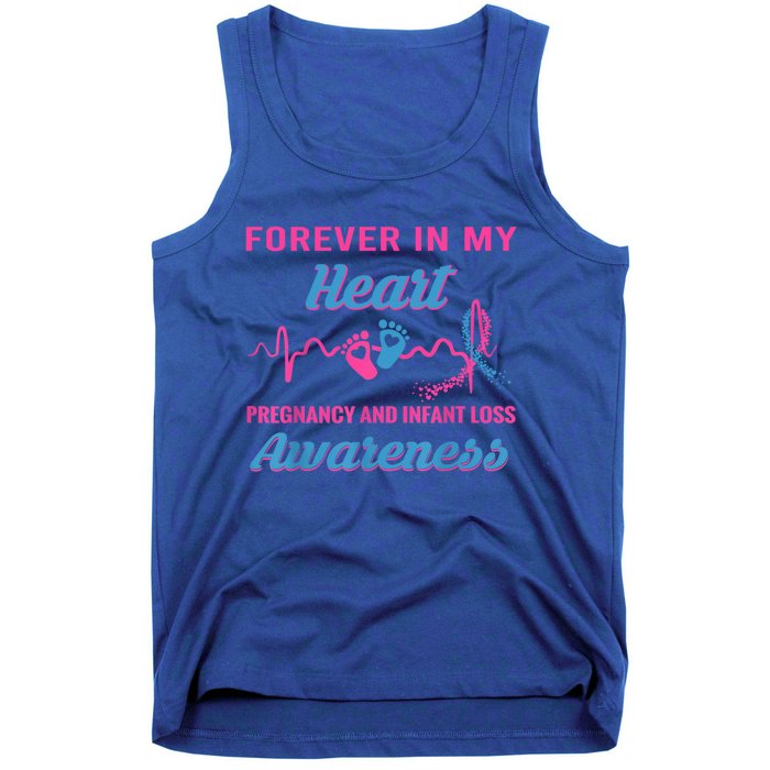 Forever In My Heart Pregnancy Infant Loss Awareness Gift Tank Top