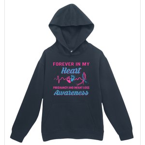 Forever In My Heart Pregnancy Infant Loss Awareness Gift Urban Pullover Hoodie