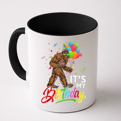 Funny ItS My Birthday Bigfoot Sasquatch Party Celebration Mug