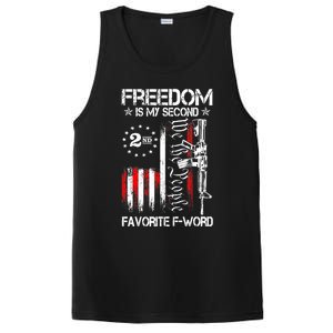 Freedom Is My Second Favorite F Word PosiCharge Competitor Tank