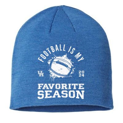 Football Is My Favorite Season Cougars Sustainable Beanie