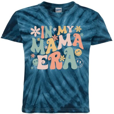 Funny In My Mama Era Lover Groovy Retro Mom Mothers Day Kids Tie-Dye T-Shirt