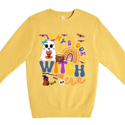 Funny In My Spooky Witch Era Halloween Premium Crewneck Sweatshirt