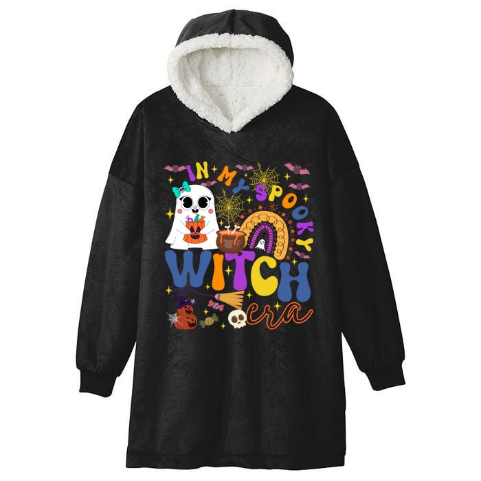 Funny In My Spooky Witch Era Halloween Hooded Wearable Blanket