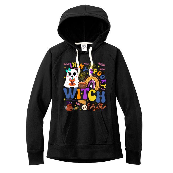 Funny In My Spooky Witch Era Halloween Women's Fleece Hoodie