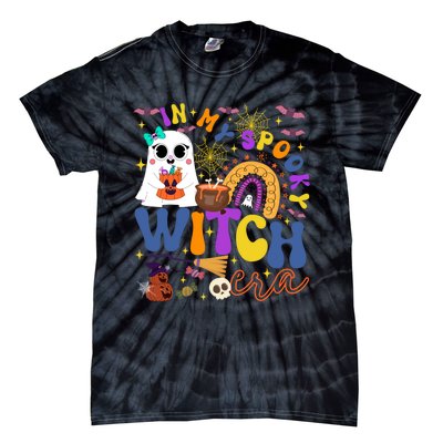 Funny In My Spooky Witch Era Halloween Tie-Dye T-Shirt