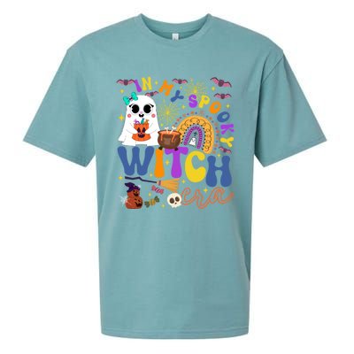 Funny In My Spooky Witch Era Halloween Sueded Cloud Jersey T-Shirt