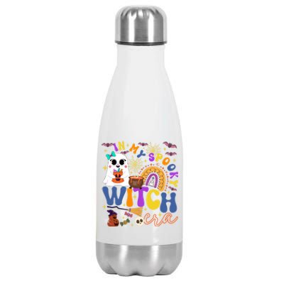 Funny In My Spooky Witch Era Halloween Stainless Steel Insulated Water Bottle